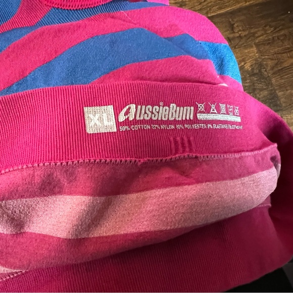 Aussiebum Squarecut Trunks Briefs Pouch in Front Size XL Hot Pink - Picture 3 of 3
